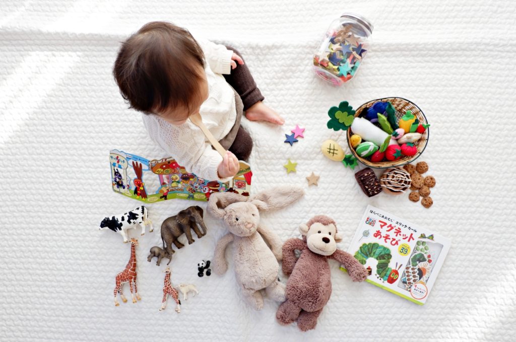 Diversity of toys and figures can help parents talk to young children about diversity.